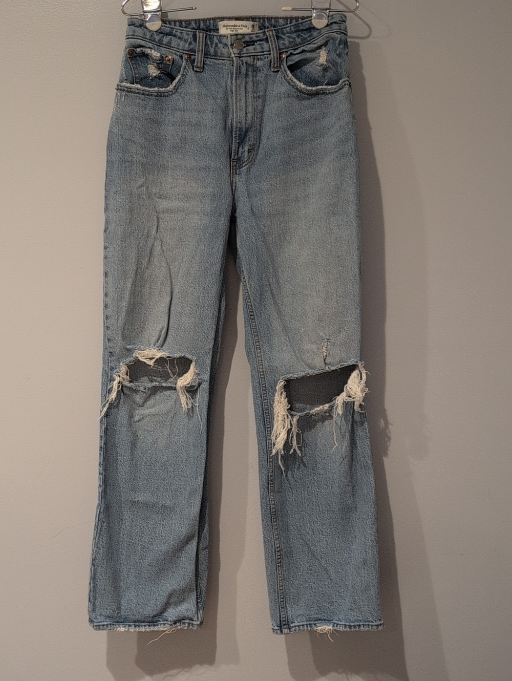 Abercrombie & Fitch The 90s Relaxed Jean High Rise Curve Love Size 2s